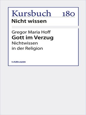 cover image of Gott im Verzug